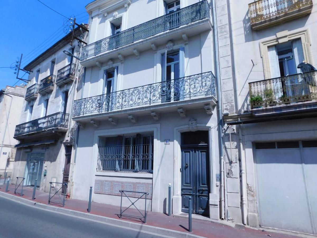 Appartement Tout Equipe Pour 6 Personnes A 15Min Des Plages Béziers Exterior foto